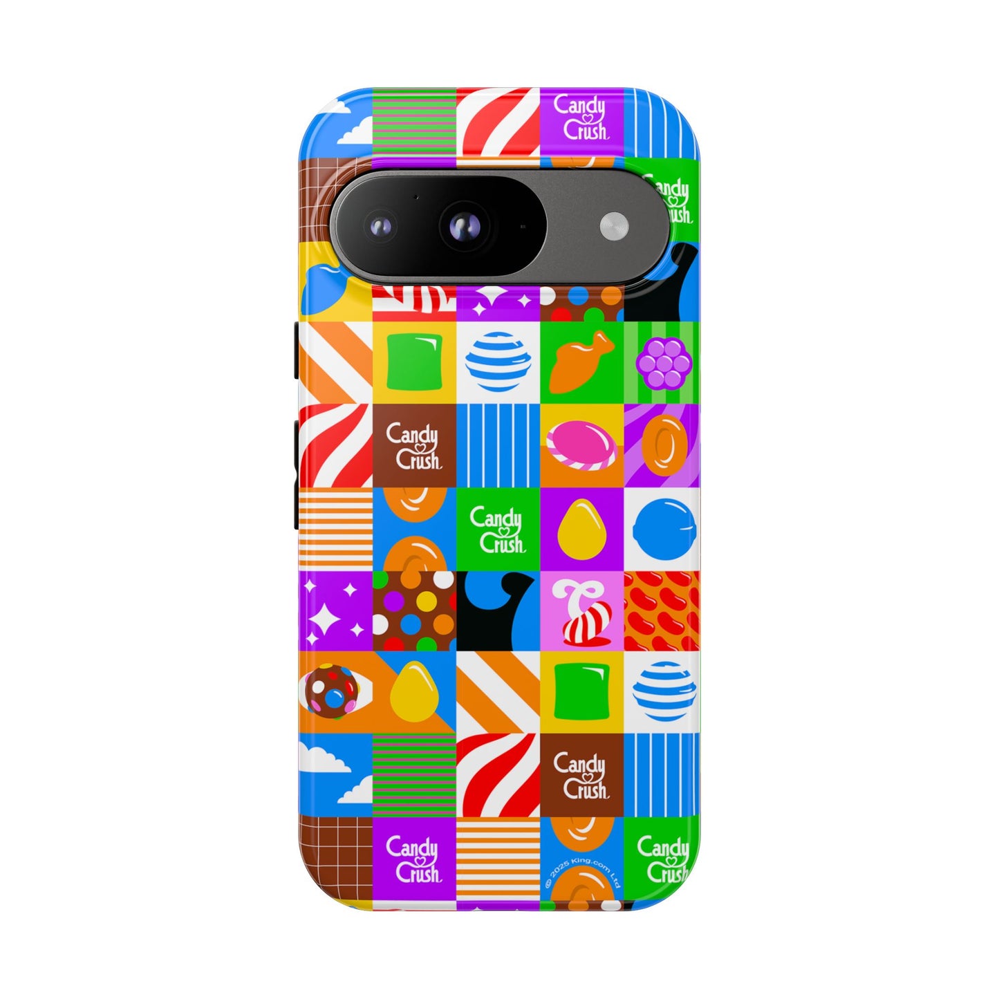 Candy Crush Pop Grid Tough Phone Case