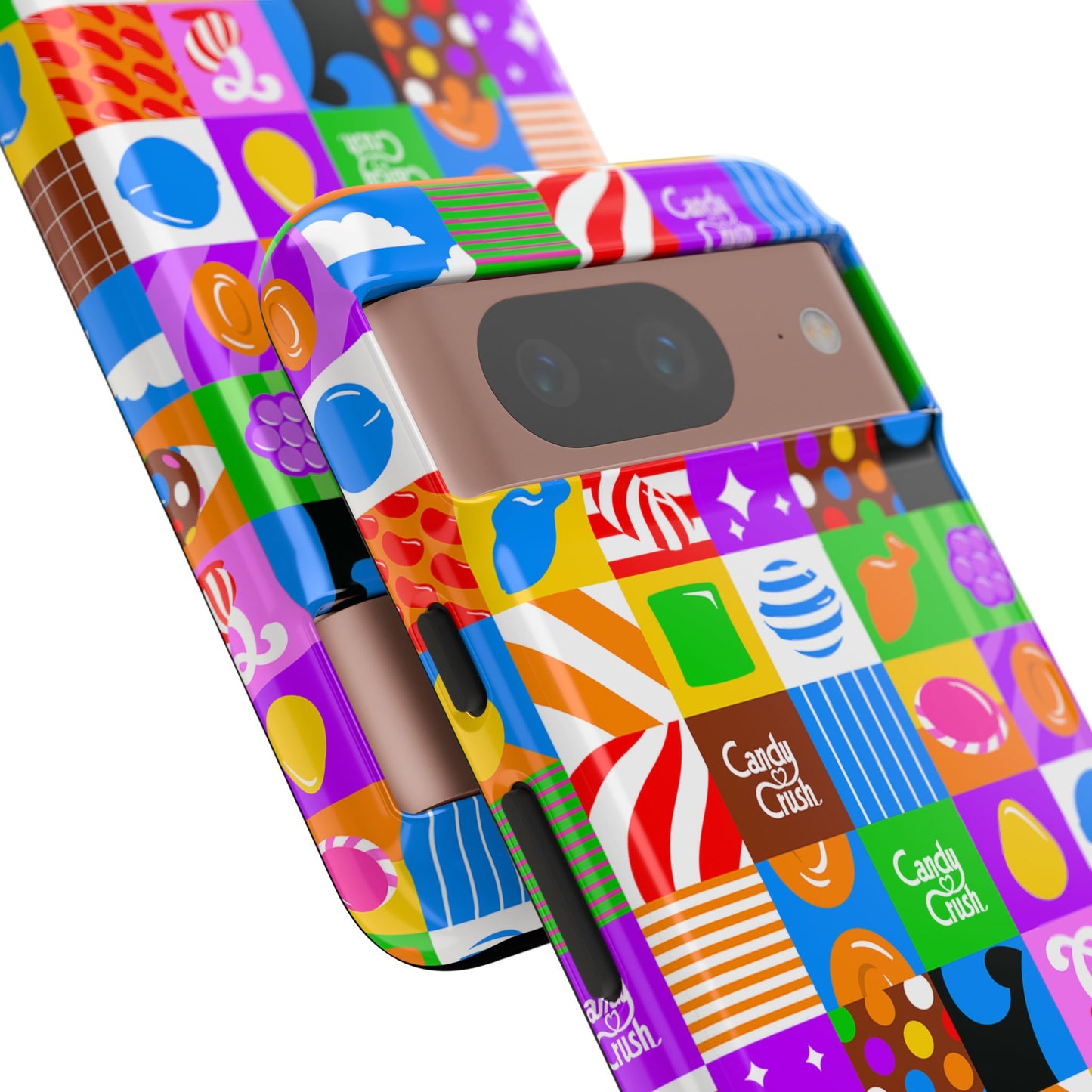 Candy Crush Pop Grid Tough Phone Case