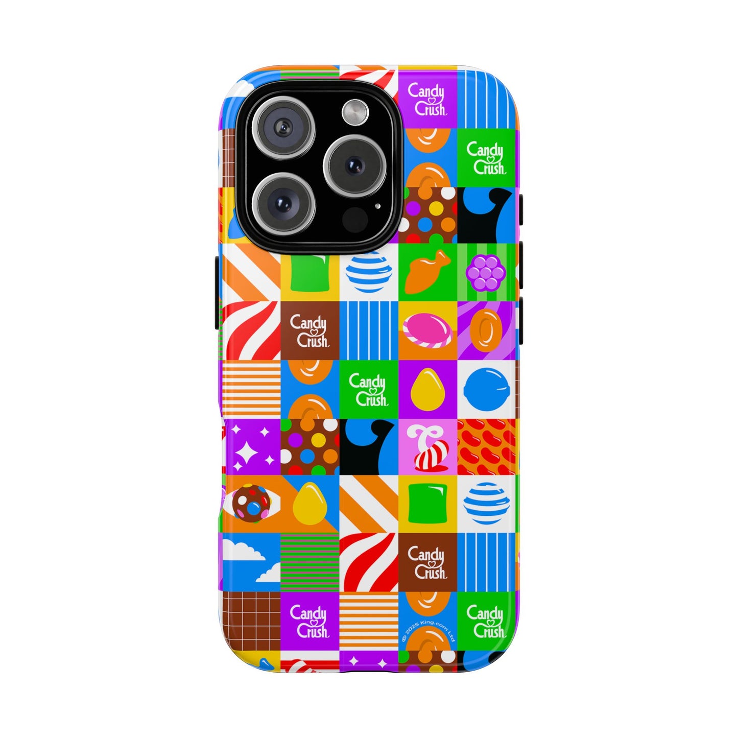 Candy Crush Pop Grid Tough Phone Case