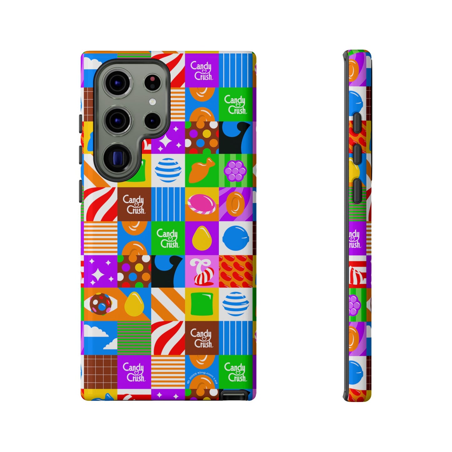 Candy Crush Pop Grid Tough Phone Case