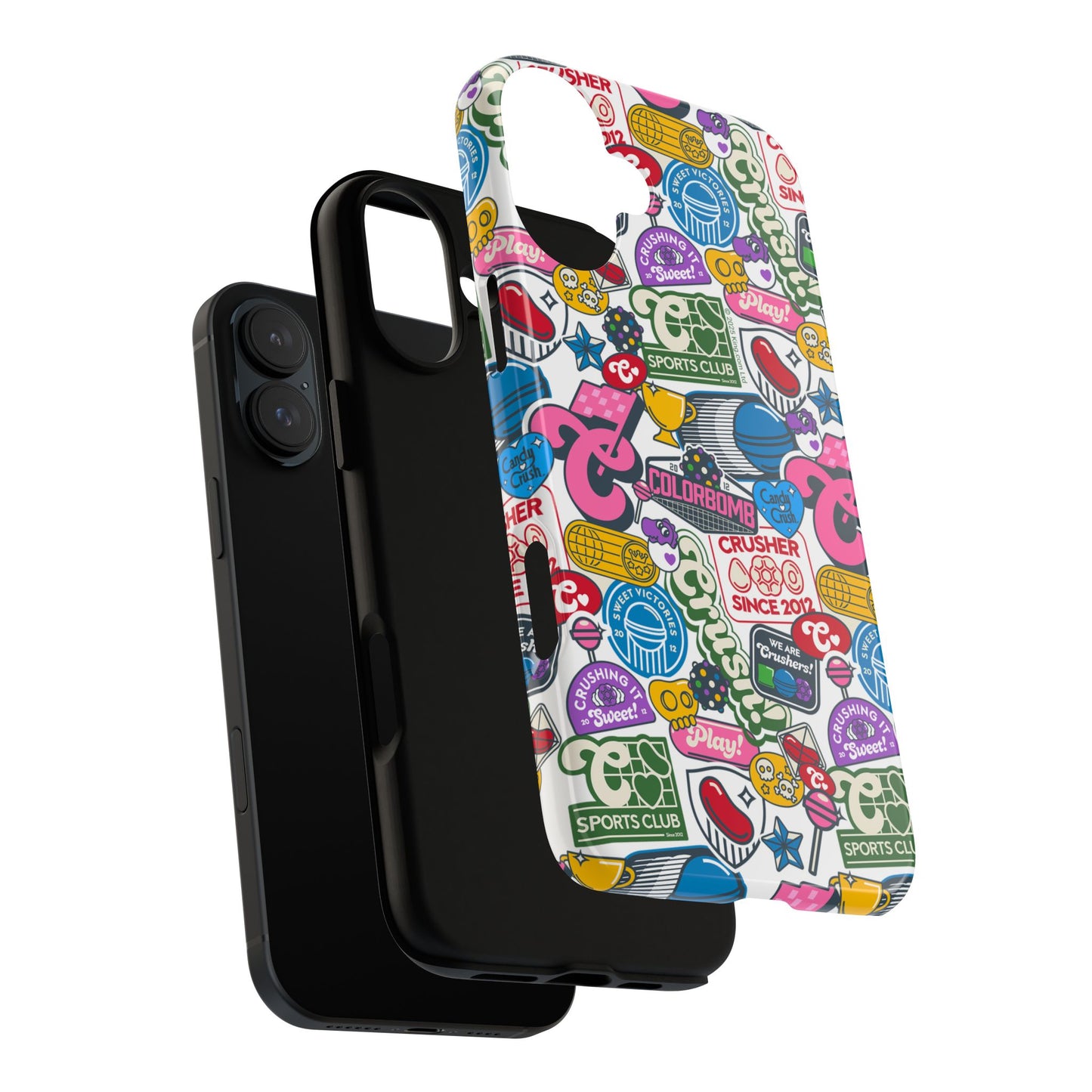 Candy Crush Sports Club Patches Tough Phone Case