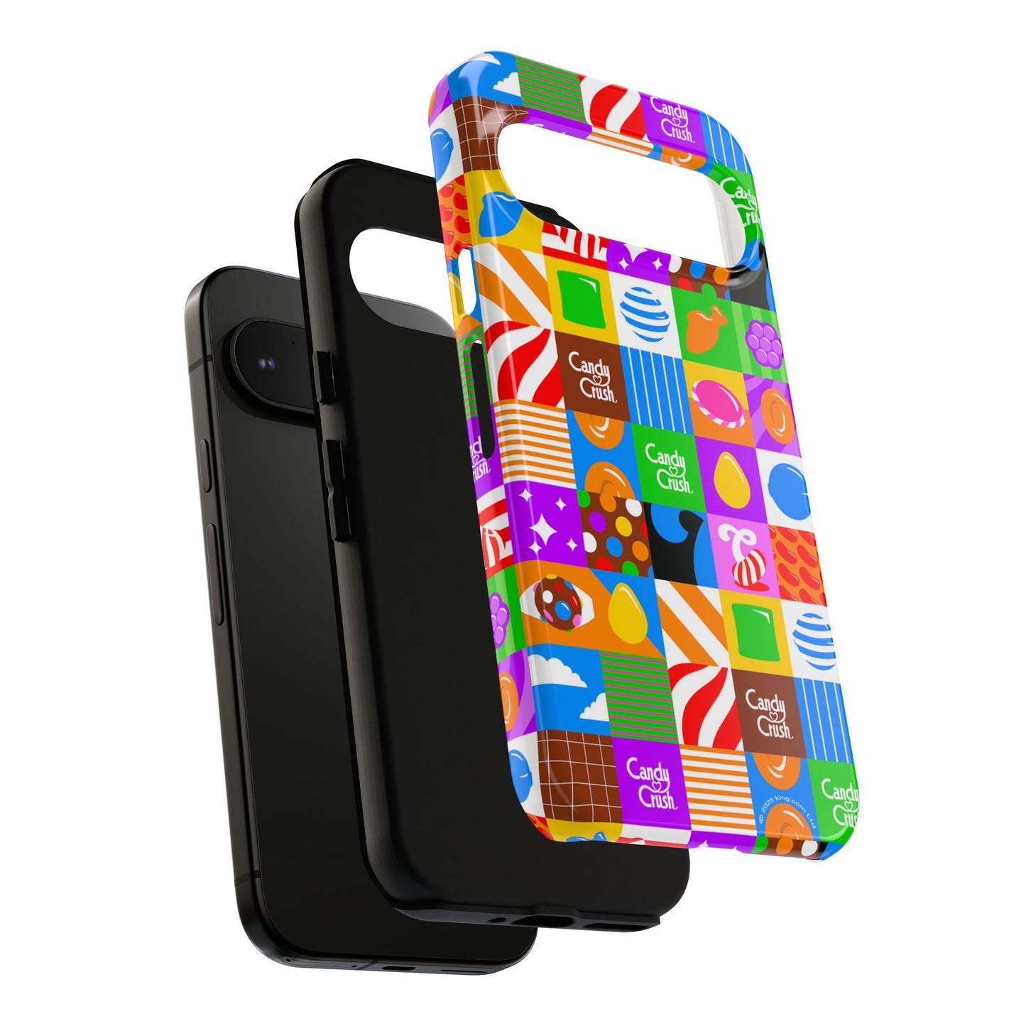 Candy Crush Pop Grid Tough Phone Case