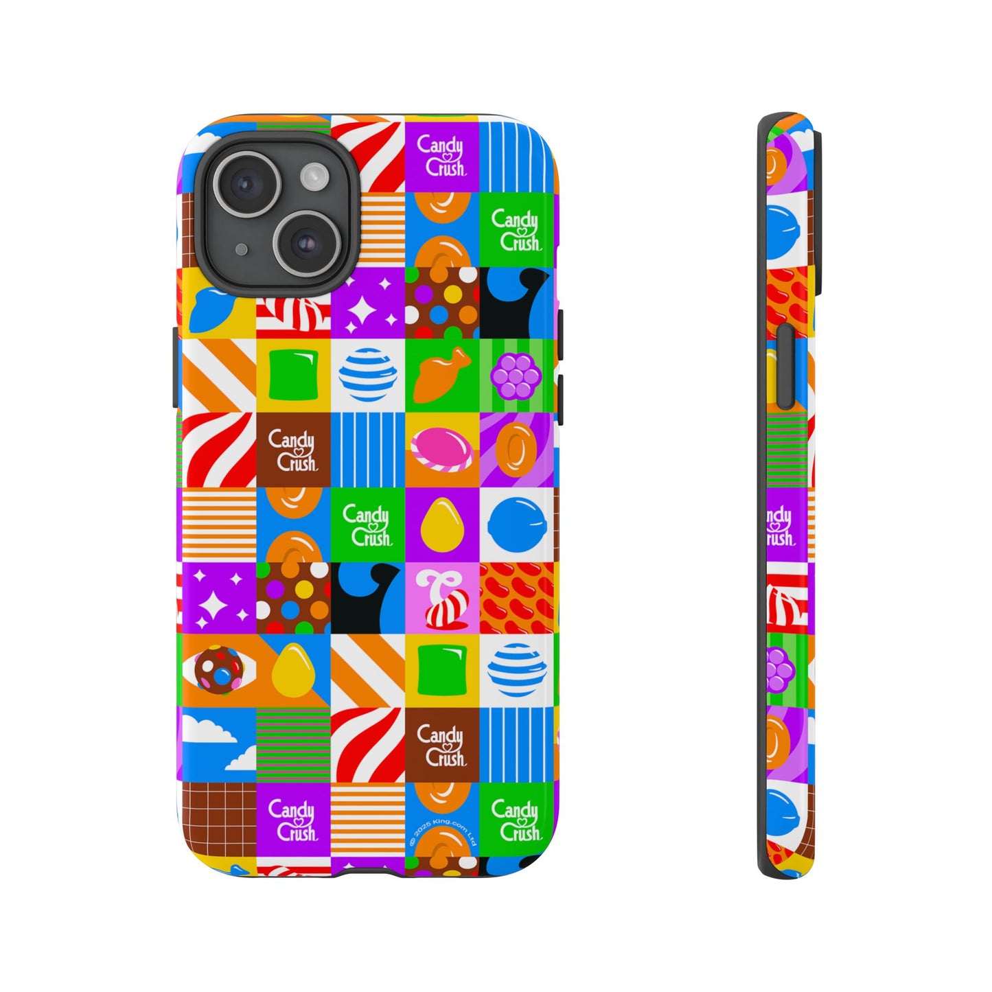 Candy Crush Pop Grid Tough Phone Case