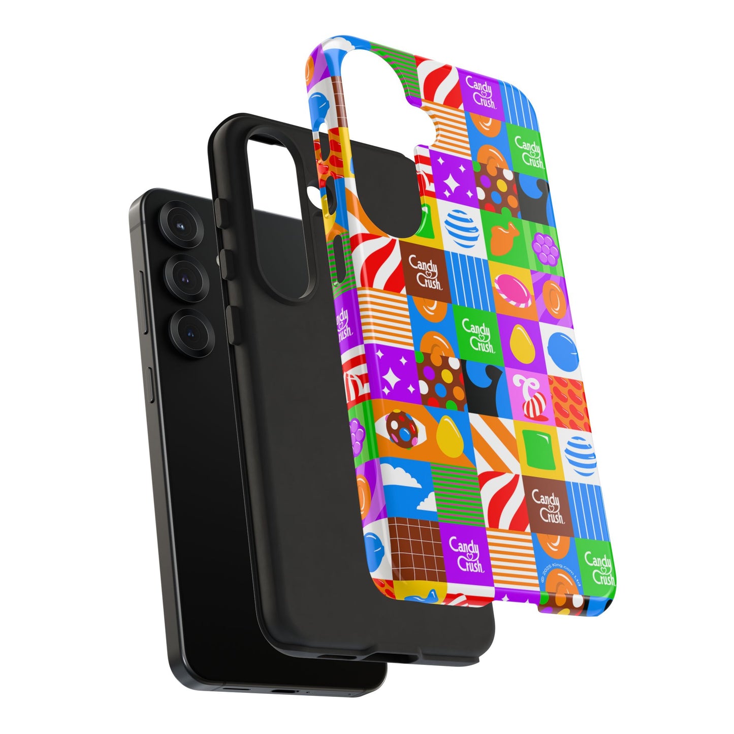 Candy Crush Pop Grid Tough Phone Case