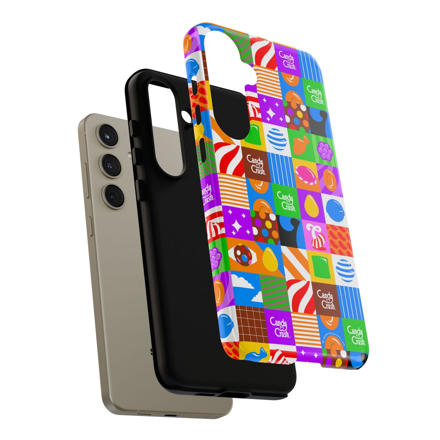 Candy Crush Pop Grid Tough Phone Case