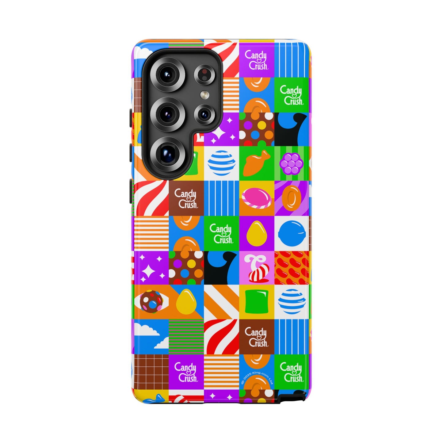 Candy Crush Pop Grid Tough Phone Case