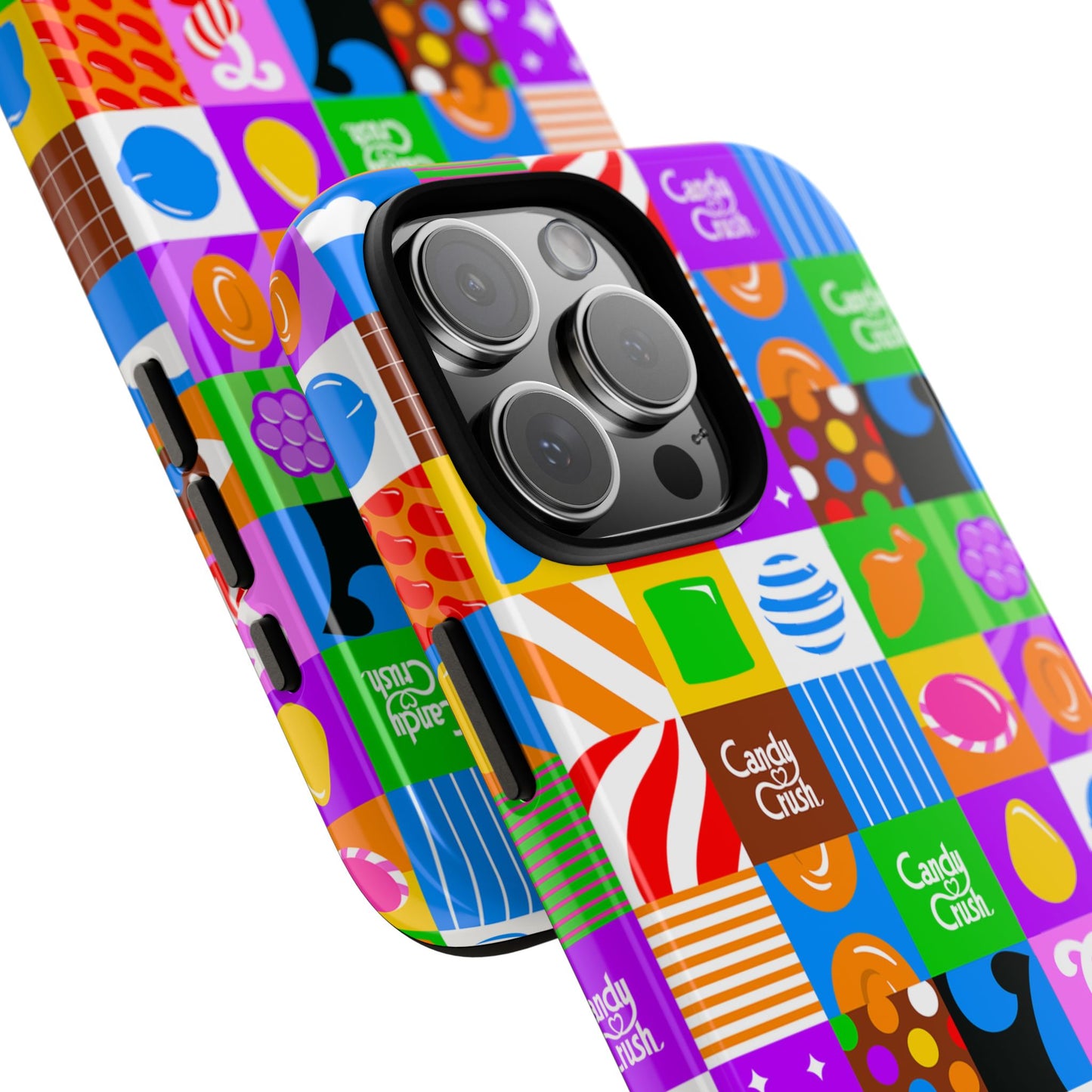 Candy Crush Pop Grid Tough Phone Case