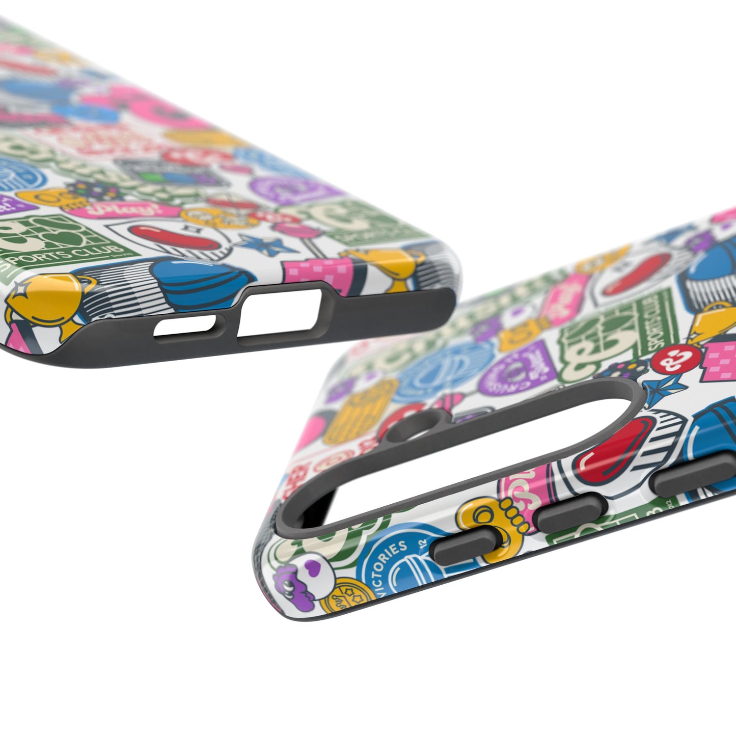 Candy Crush Sports Club Patches Tough Phone Case