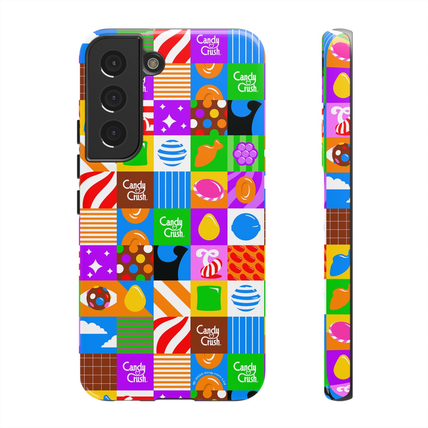Candy Crush Pop Grid Tough Phone Case