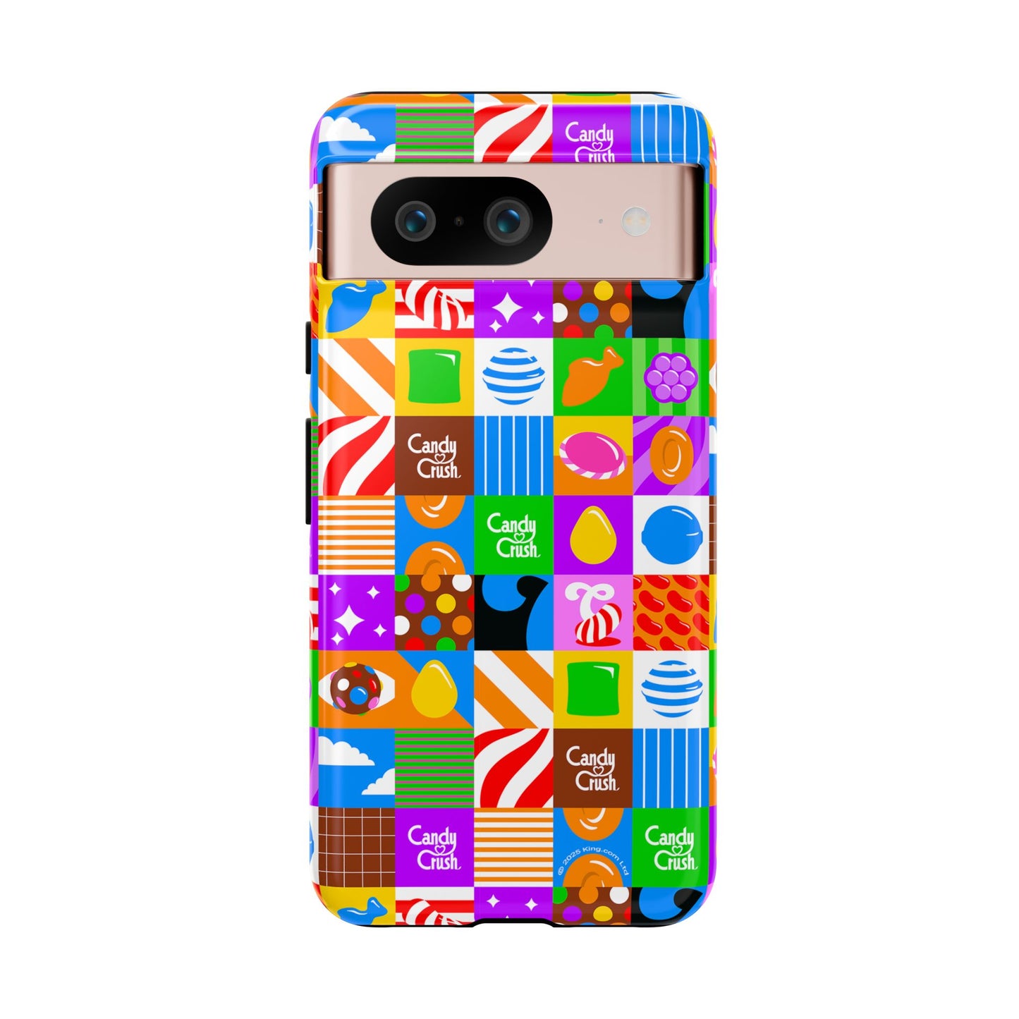 Candy Crush Pop Grid Tough Phone Case