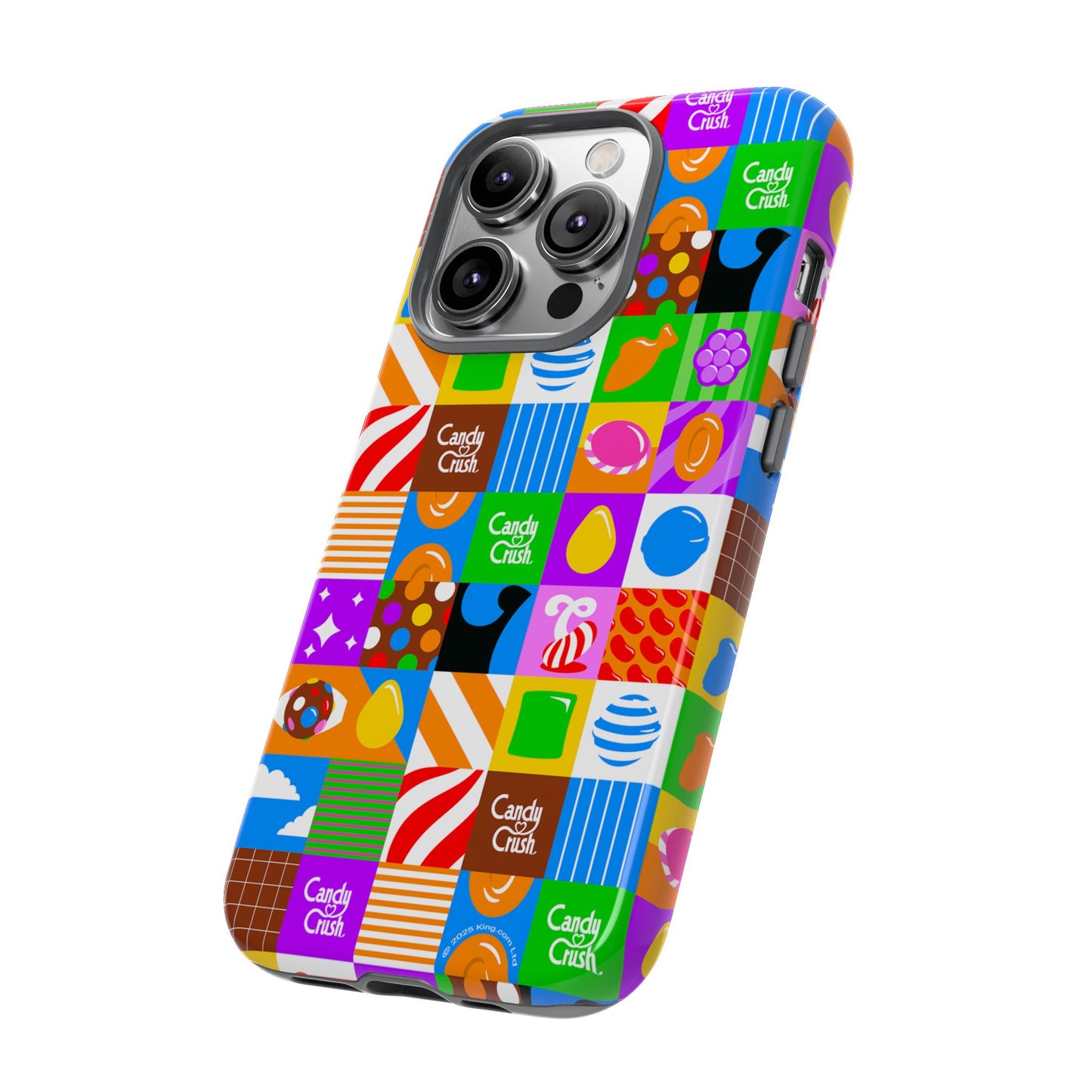 Candy Crush Pop Grid Tough Phone Case