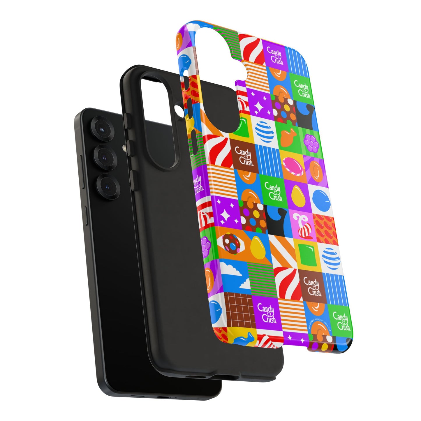 Candy Crush Pop Grid Tough Phone Case