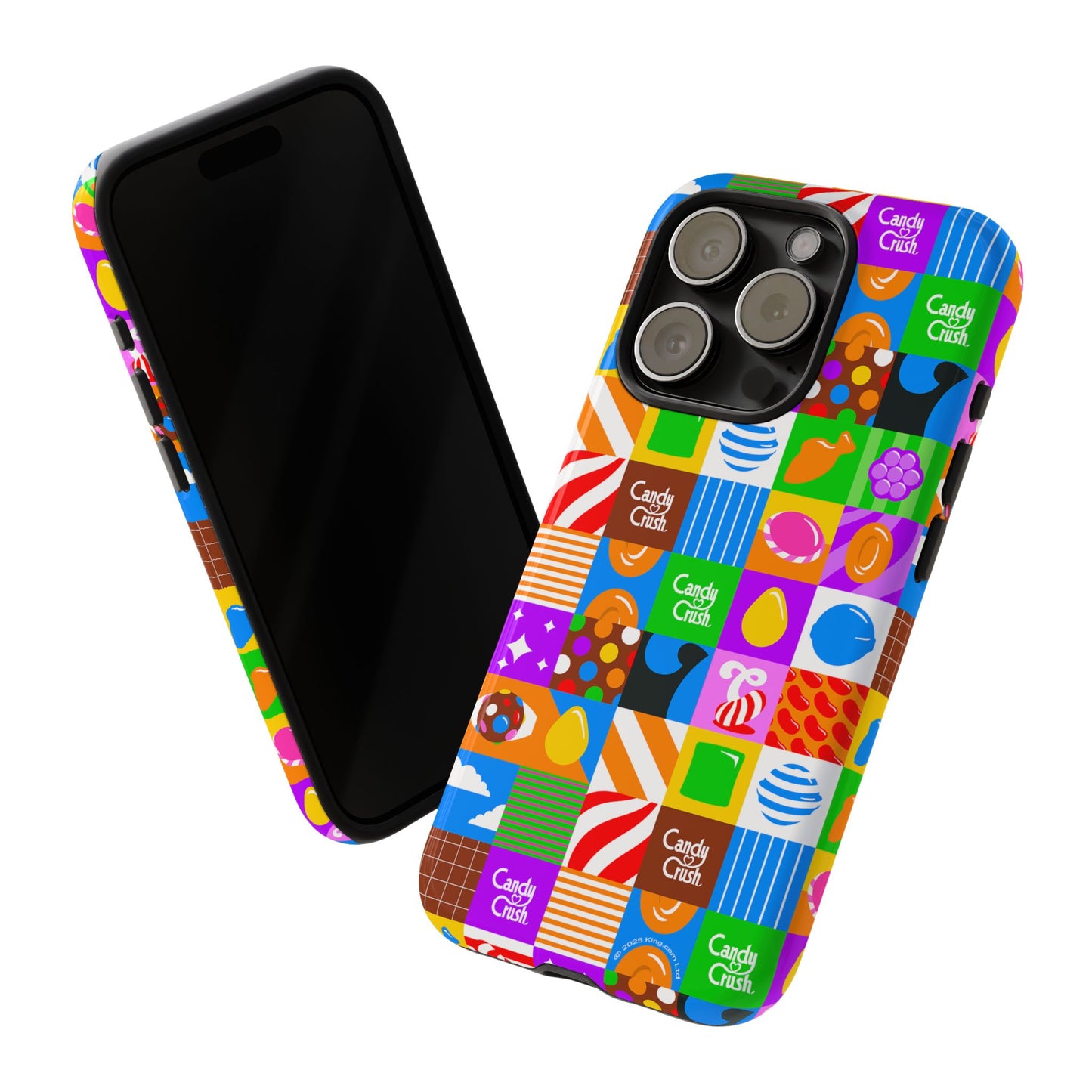 Candy Crush Pop Grid Tough Phone Case
