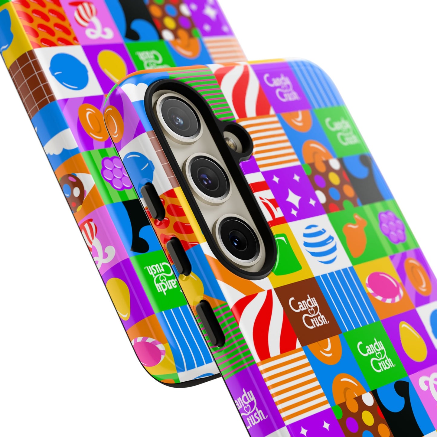 Candy Crush Pop Grid Tough Phone Case