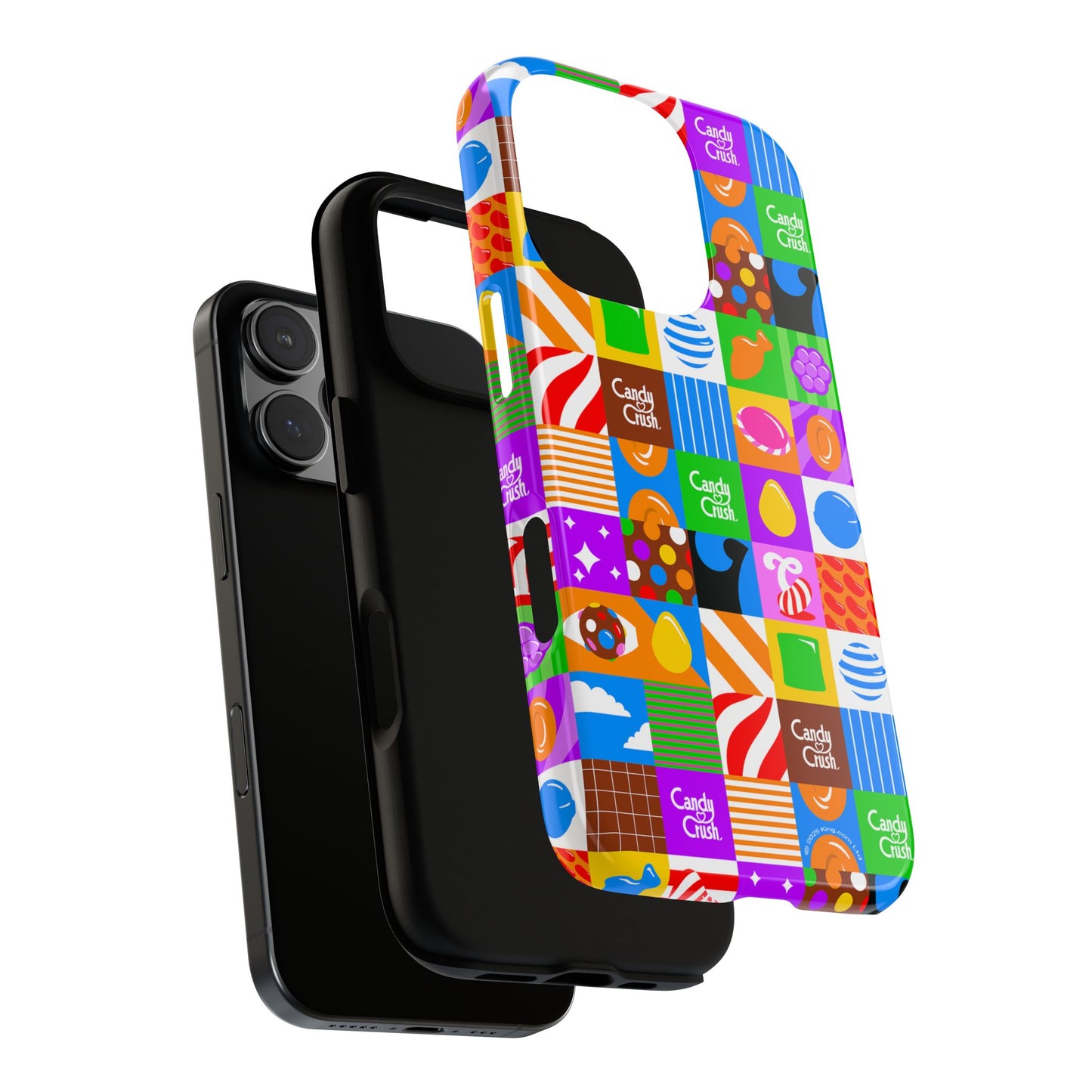Candy Crush Pop Grid Tough Phone Case