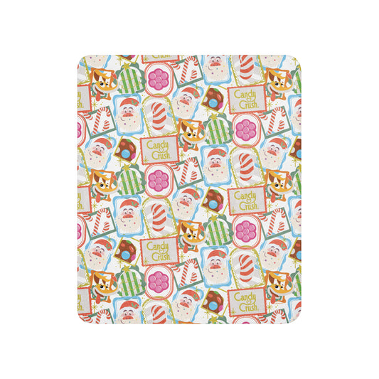 Candy Crush Blanket Holiday