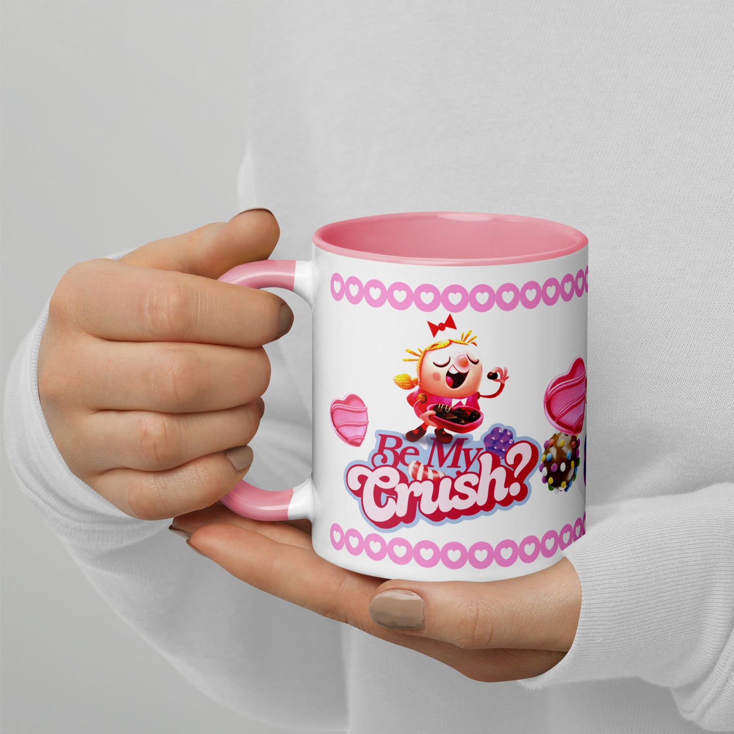 Candy Crush Two-Tone Mug Be My Crush?