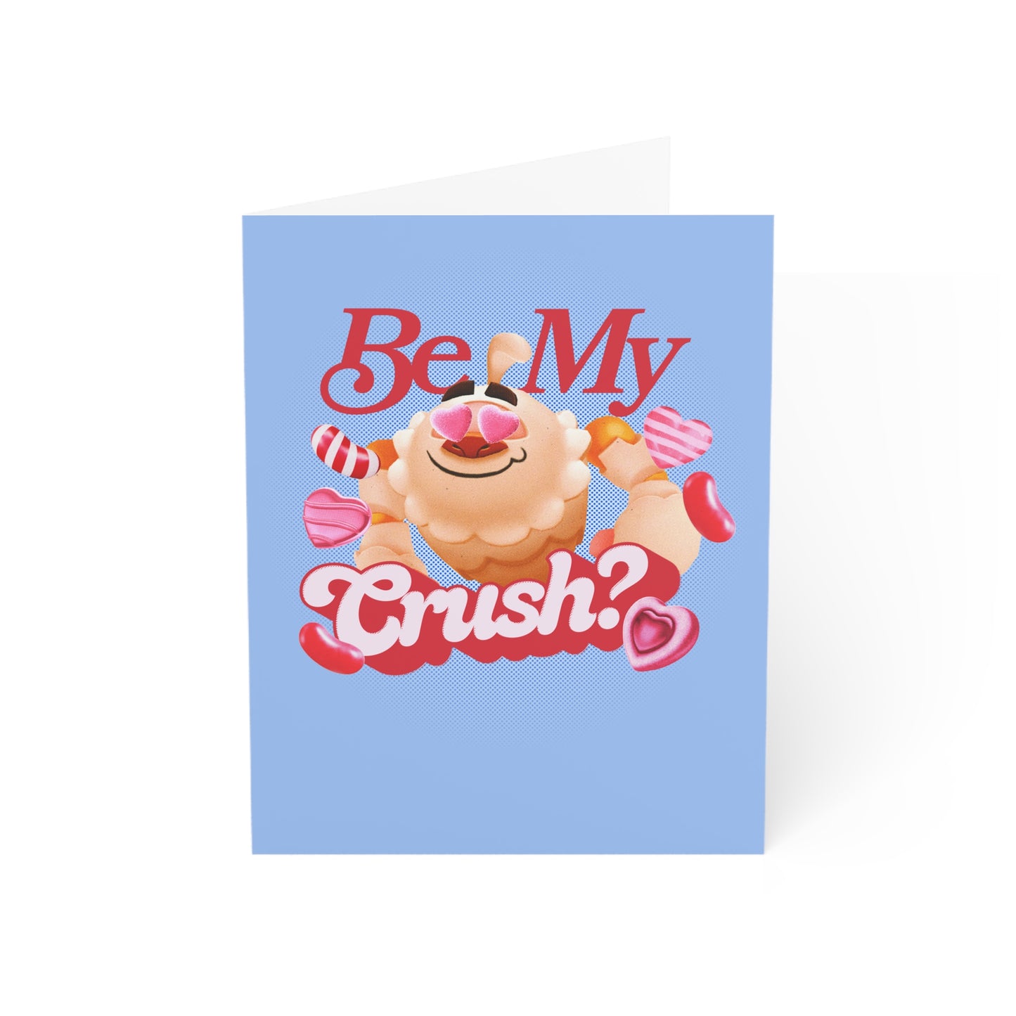 Candy Crush Greeting Card Be My Crush?