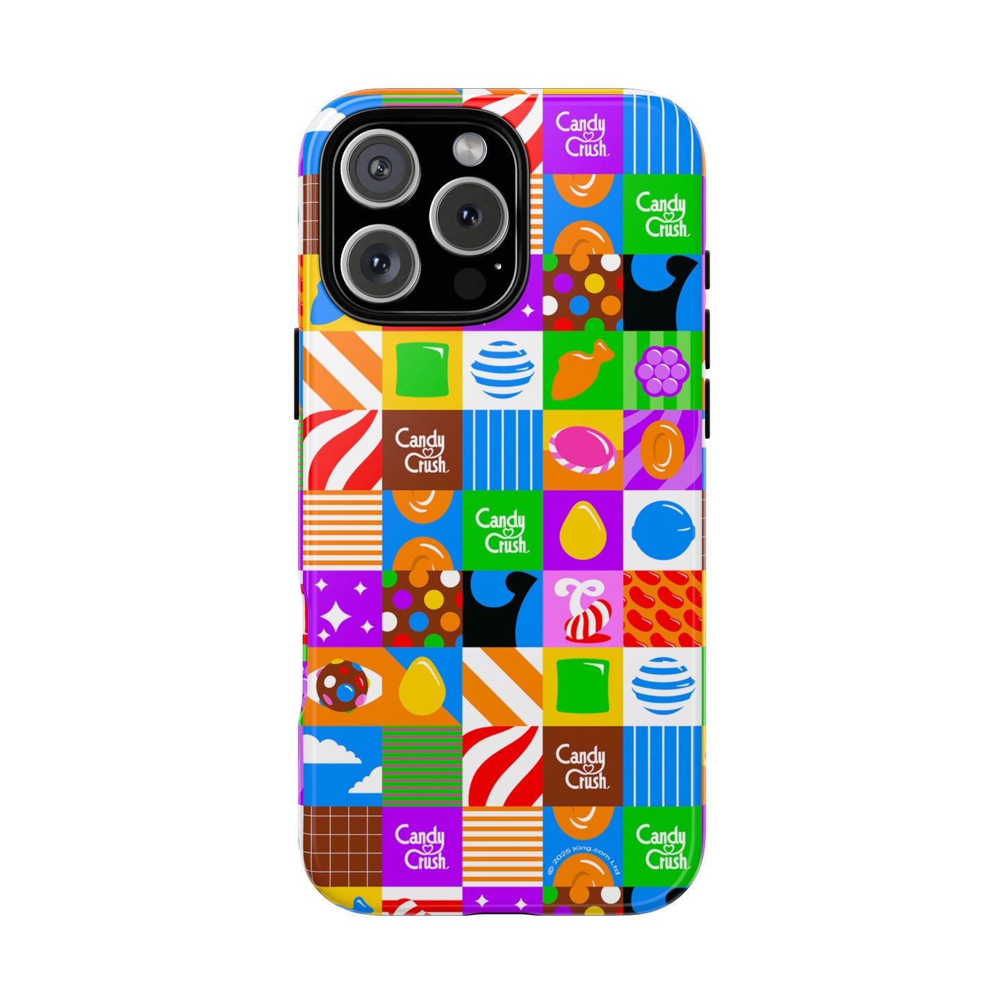 Candy Crush Pop Grid Tough Phone Case