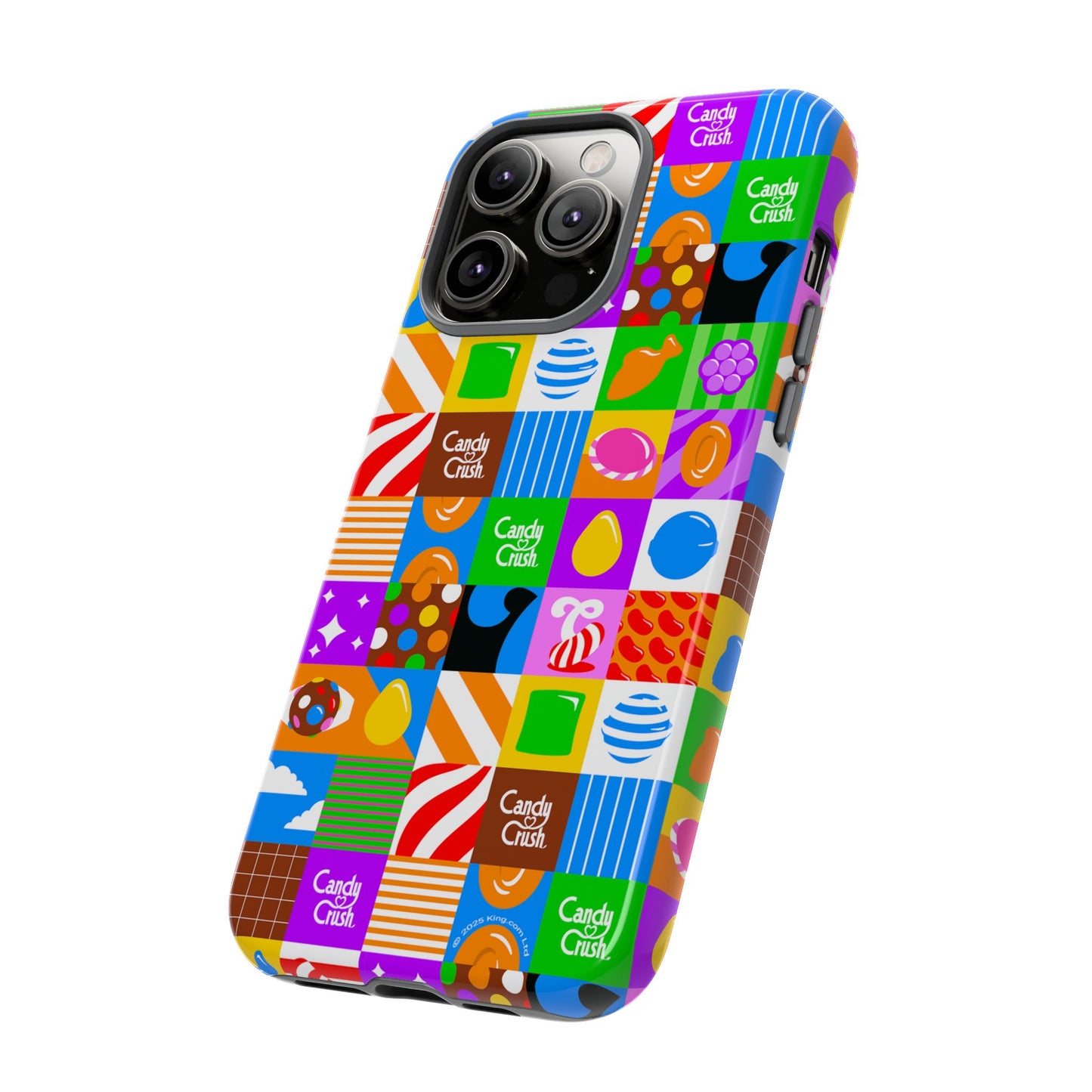 Candy Crush Pop Grid Tough Phone Case
