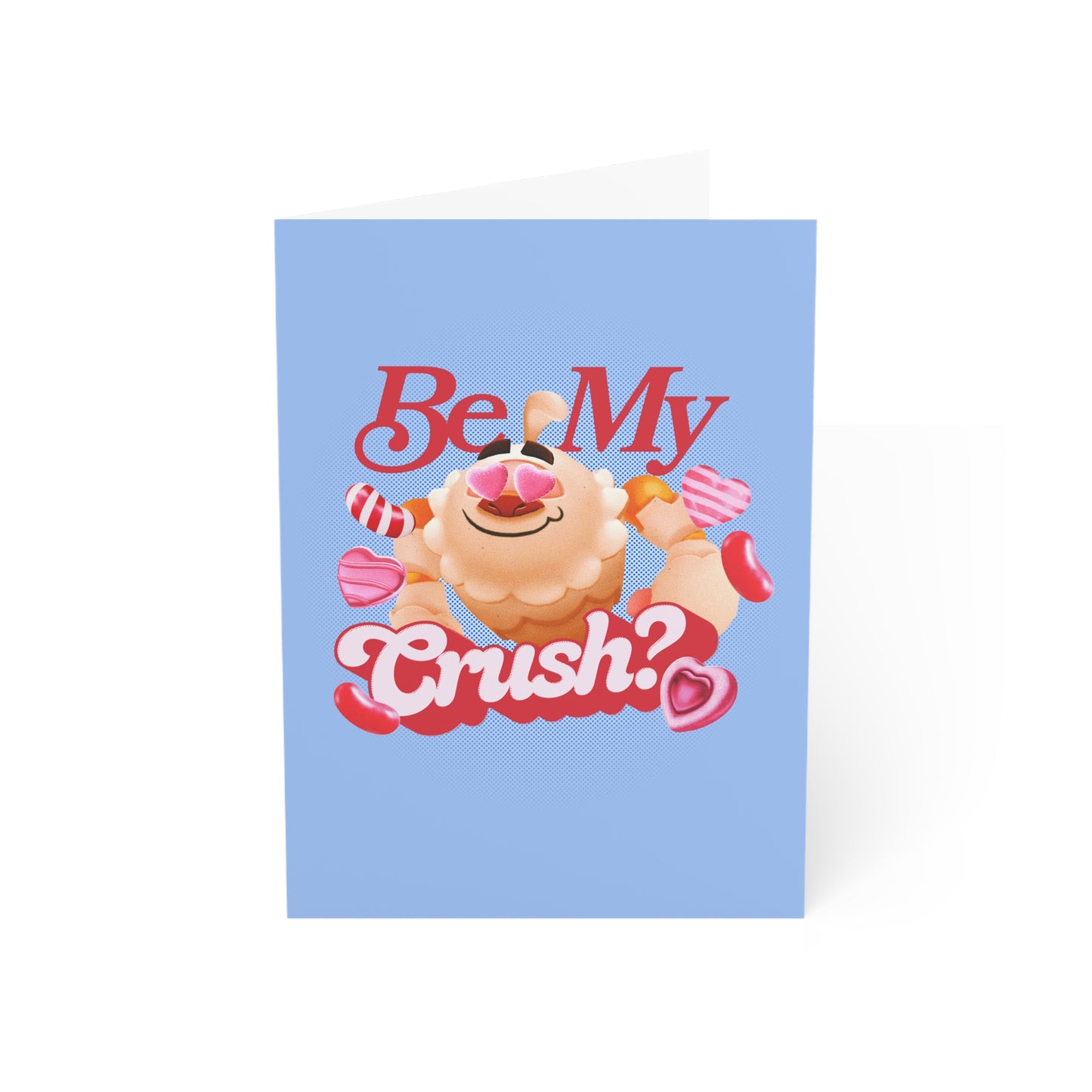 Candy Crush Greeting Card Be My Crush?