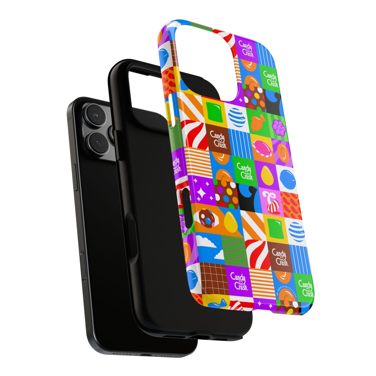 Candy Crush Pop Grid Tough Phone Case
