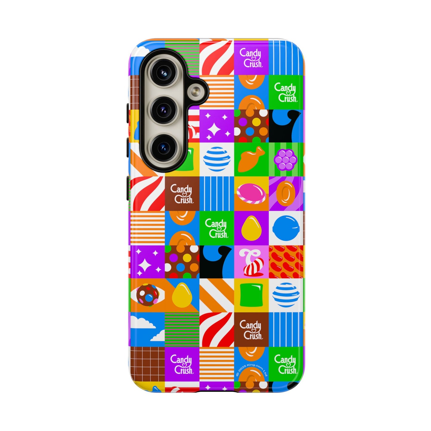 Candy Crush Pop Grid Tough Phone Case