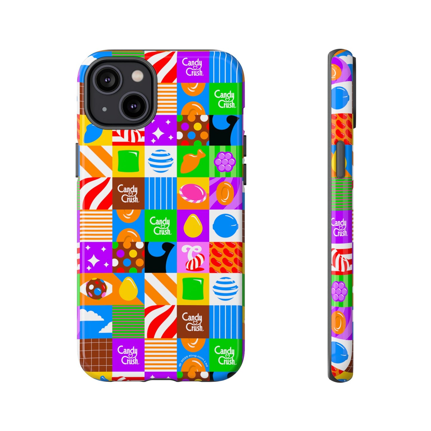 Candy Crush Pop Grid Tough Phone Case