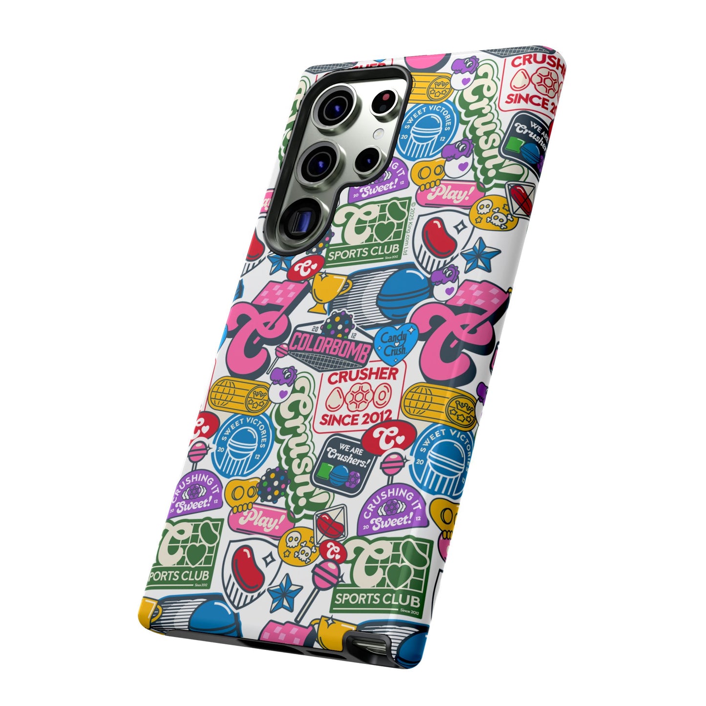 Candy Crush Sports Club Patches Tough Phone Case