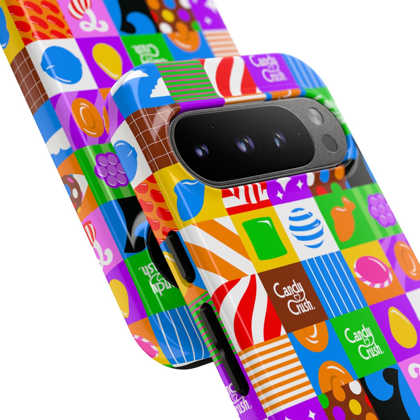 Candy Crush Pop Grid Tough Phone Case