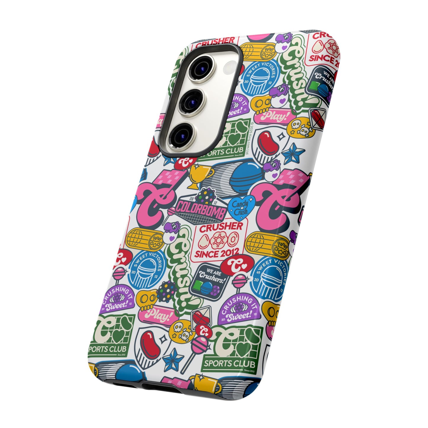 Candy Crush Sports Club Patches Tough Phone Case
