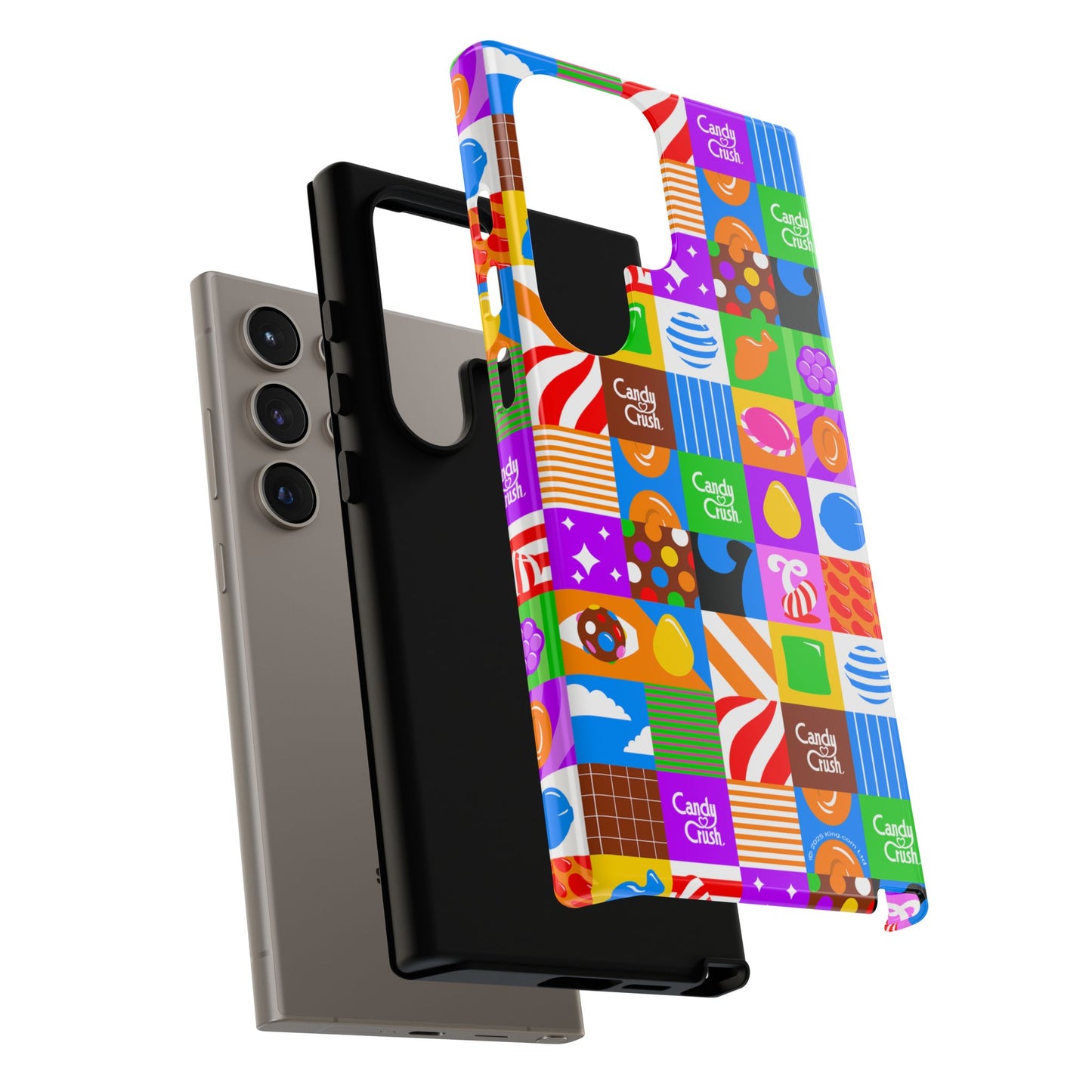 Candy Crush Pop Grid Tough Phone Case