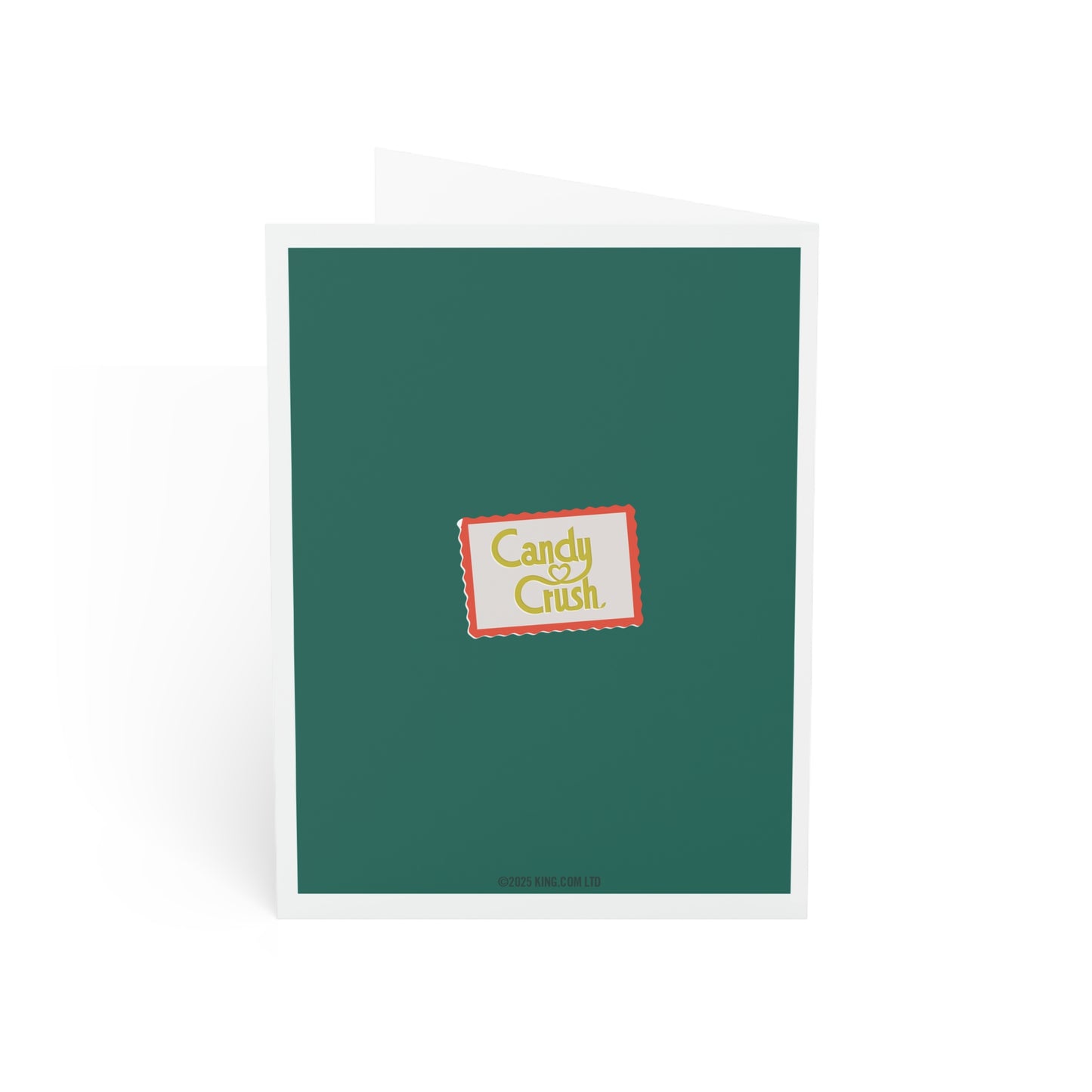 Candy Crush Greeting Card Holiday
