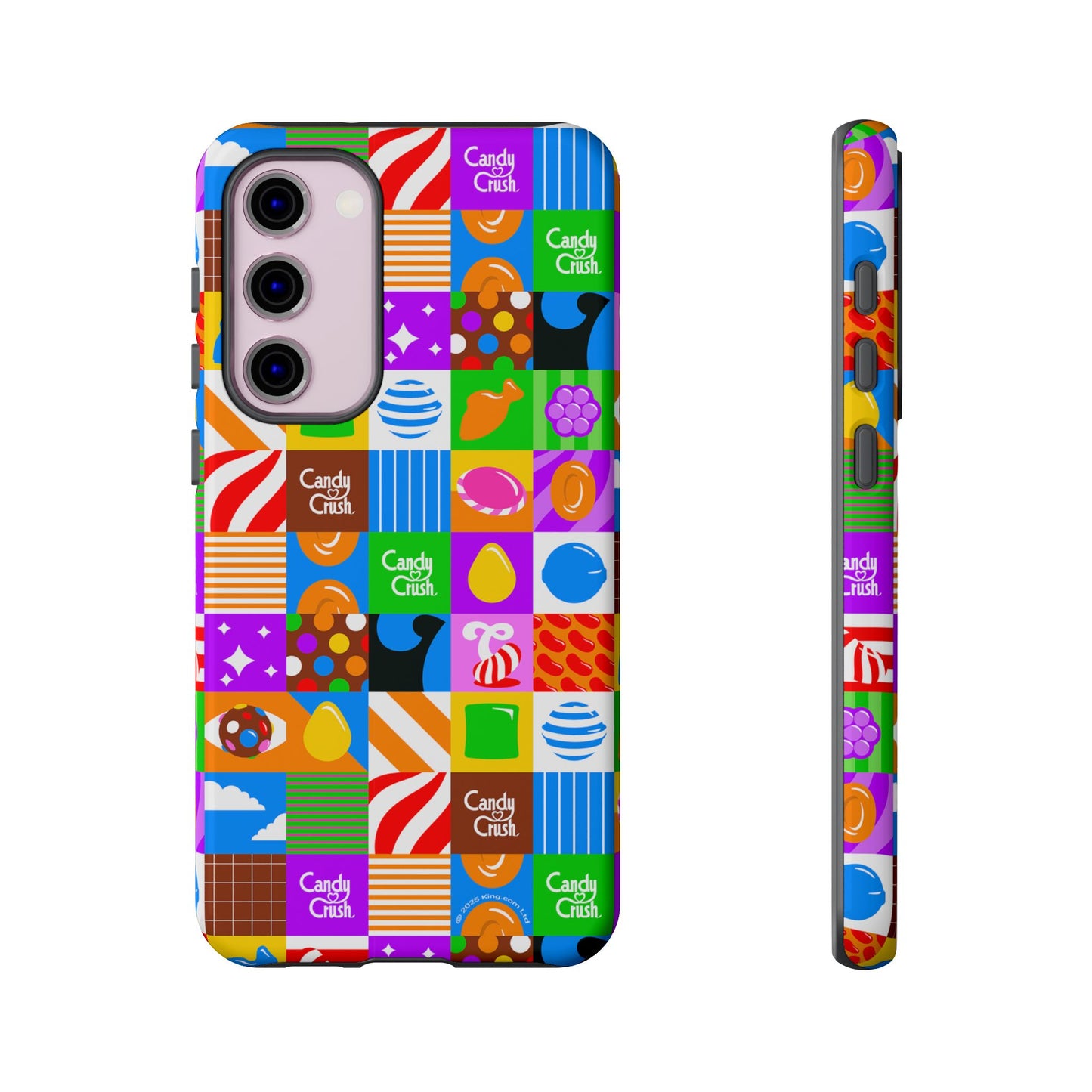 Candy Crush Pop Grid Tough Phone Case