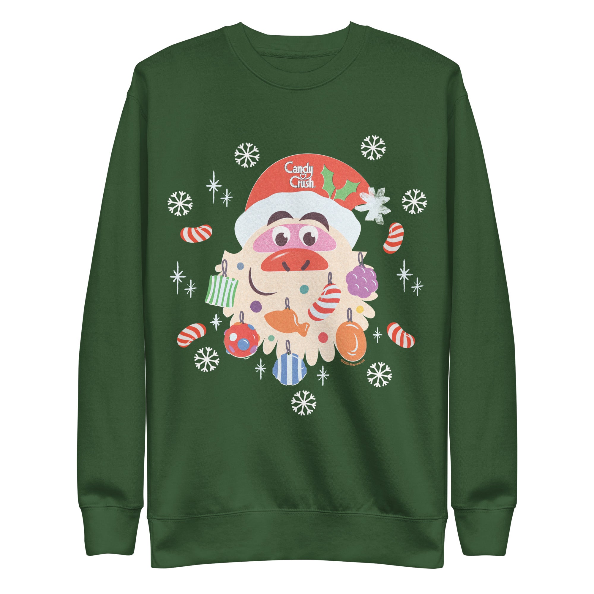Candy Crush Sweatshirt Holiday Yeti | Official Candy Crush Shop